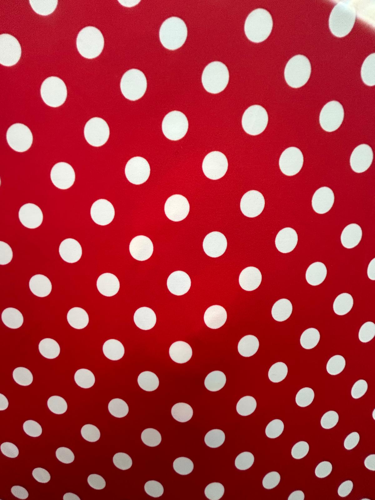Polka-dot Lycra/Spandex