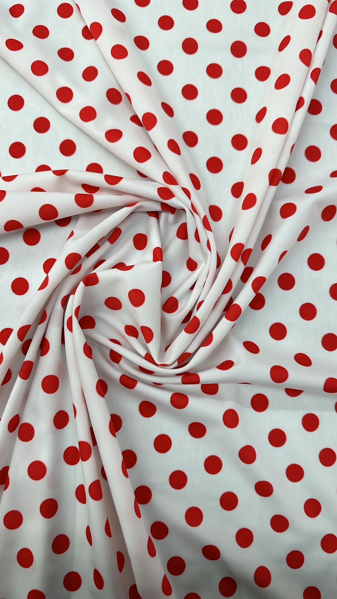 Polka-dot Lycra/Spandex