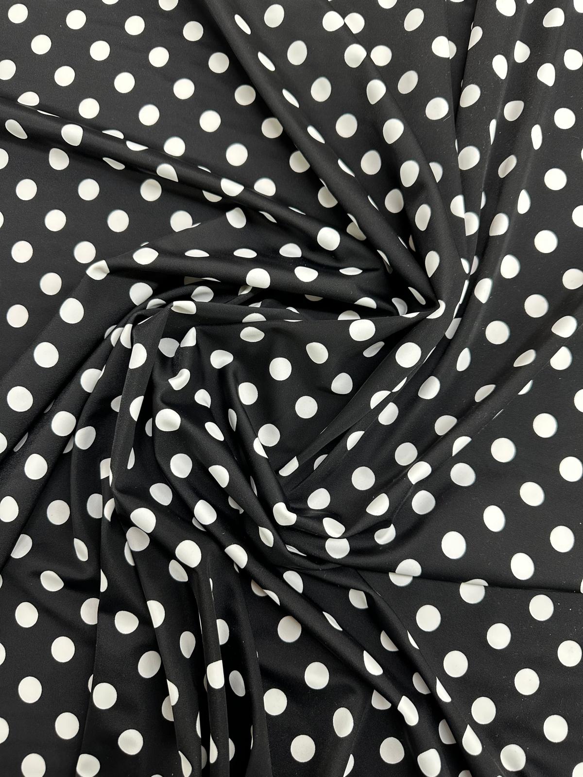 Polka-dot Lycra/Spandex