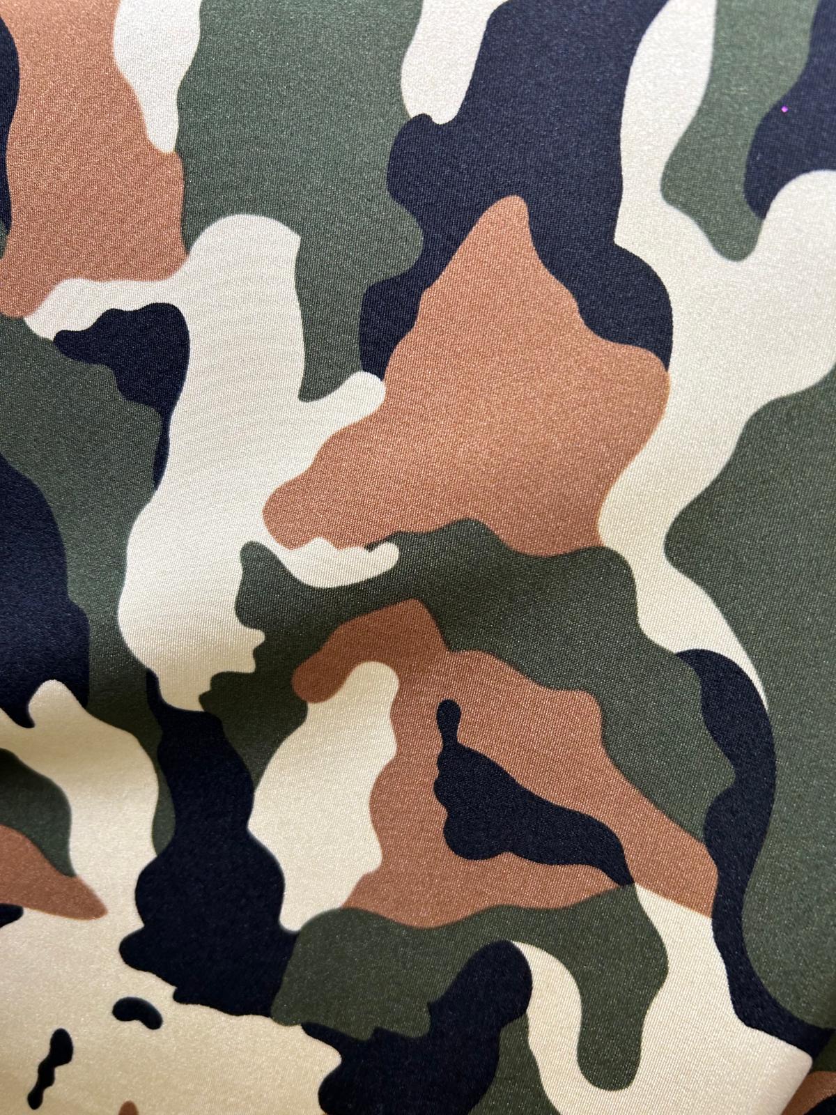 Camouflage Lycra/spandex