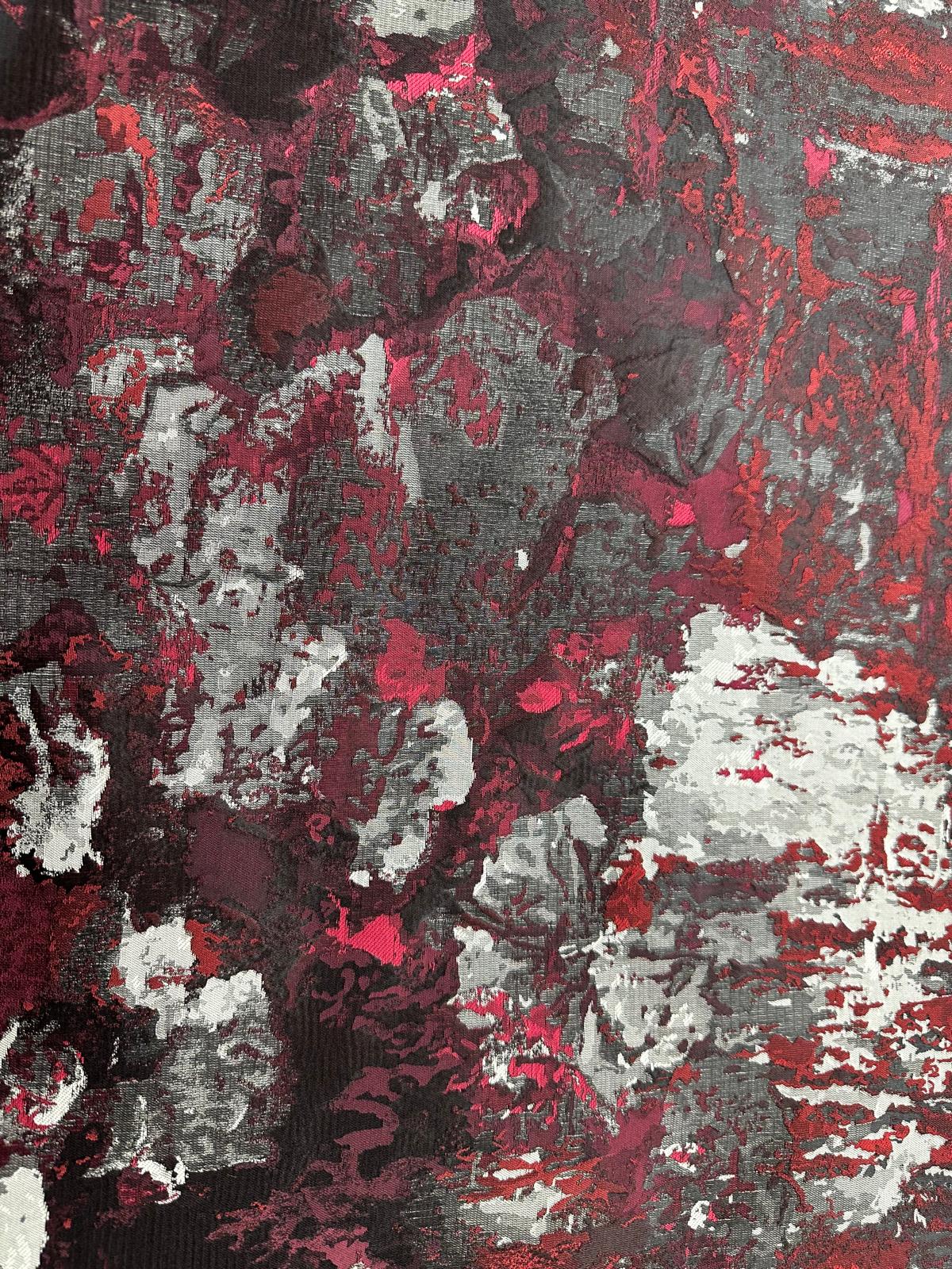 Printed Jacquard/ Brocade