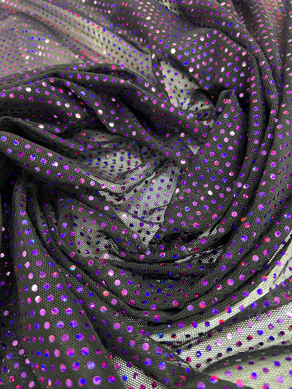 Hologram Sequins Mesh