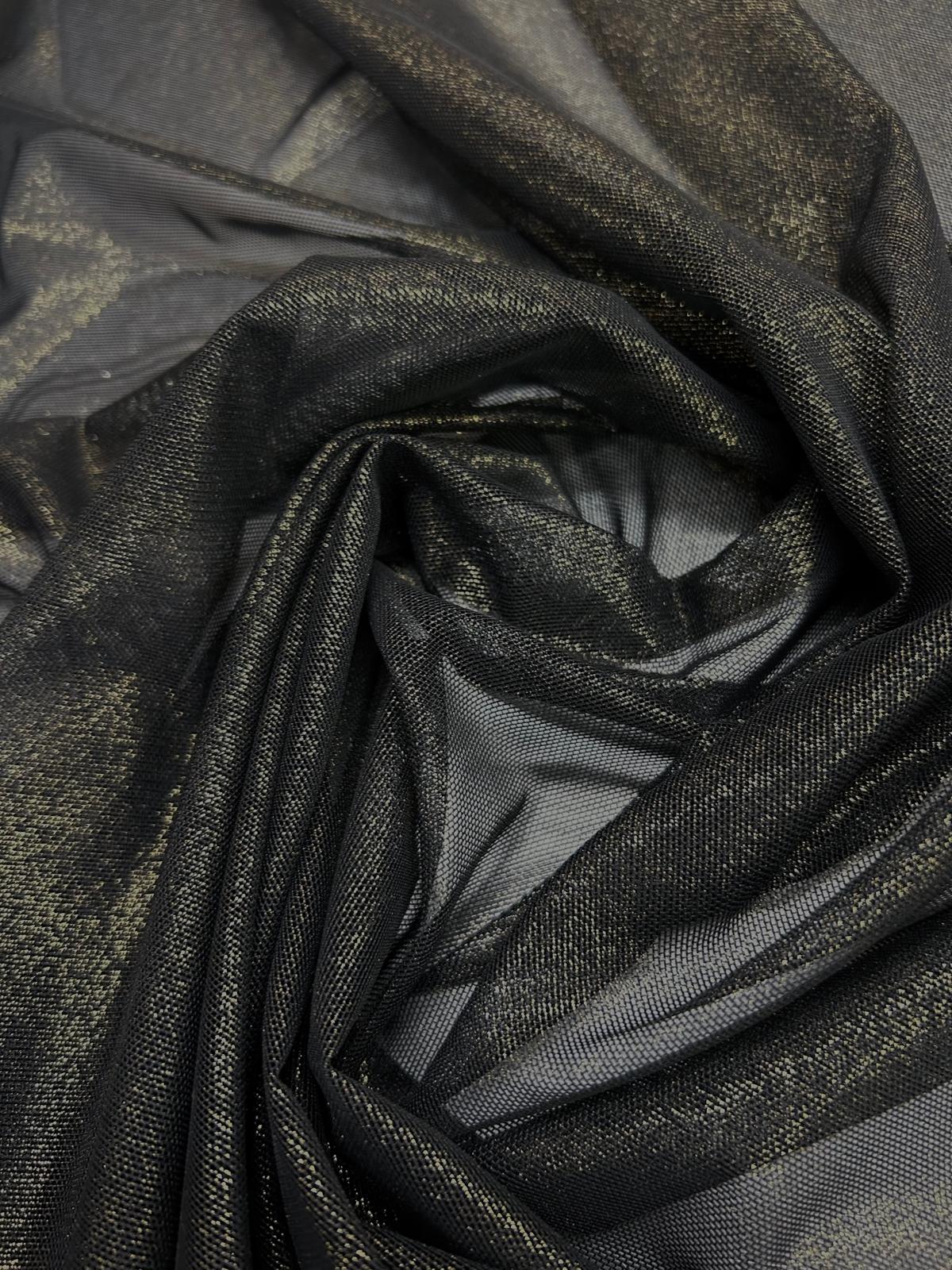 Shiny Stretch mesh