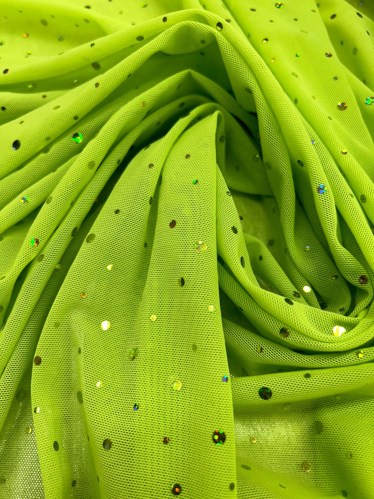 Hologram Sequins Mesh