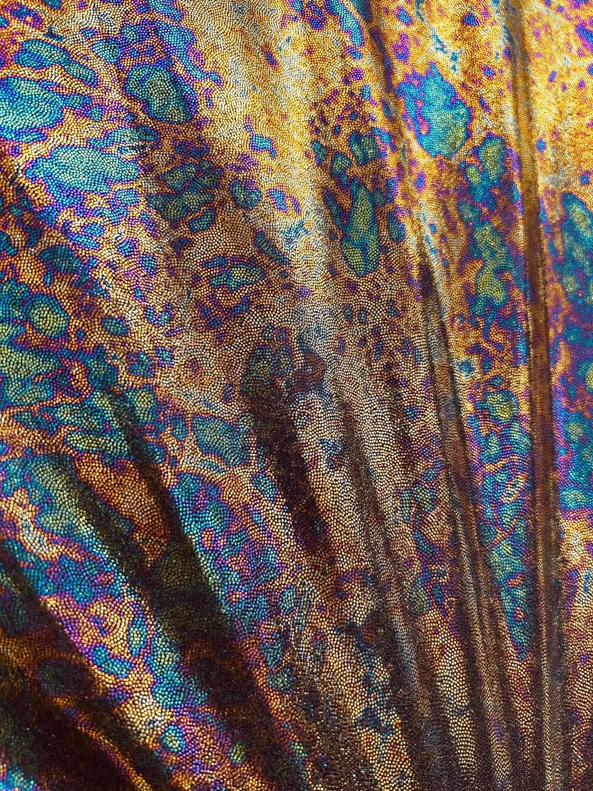 Printed Hologram Mystique Lycra