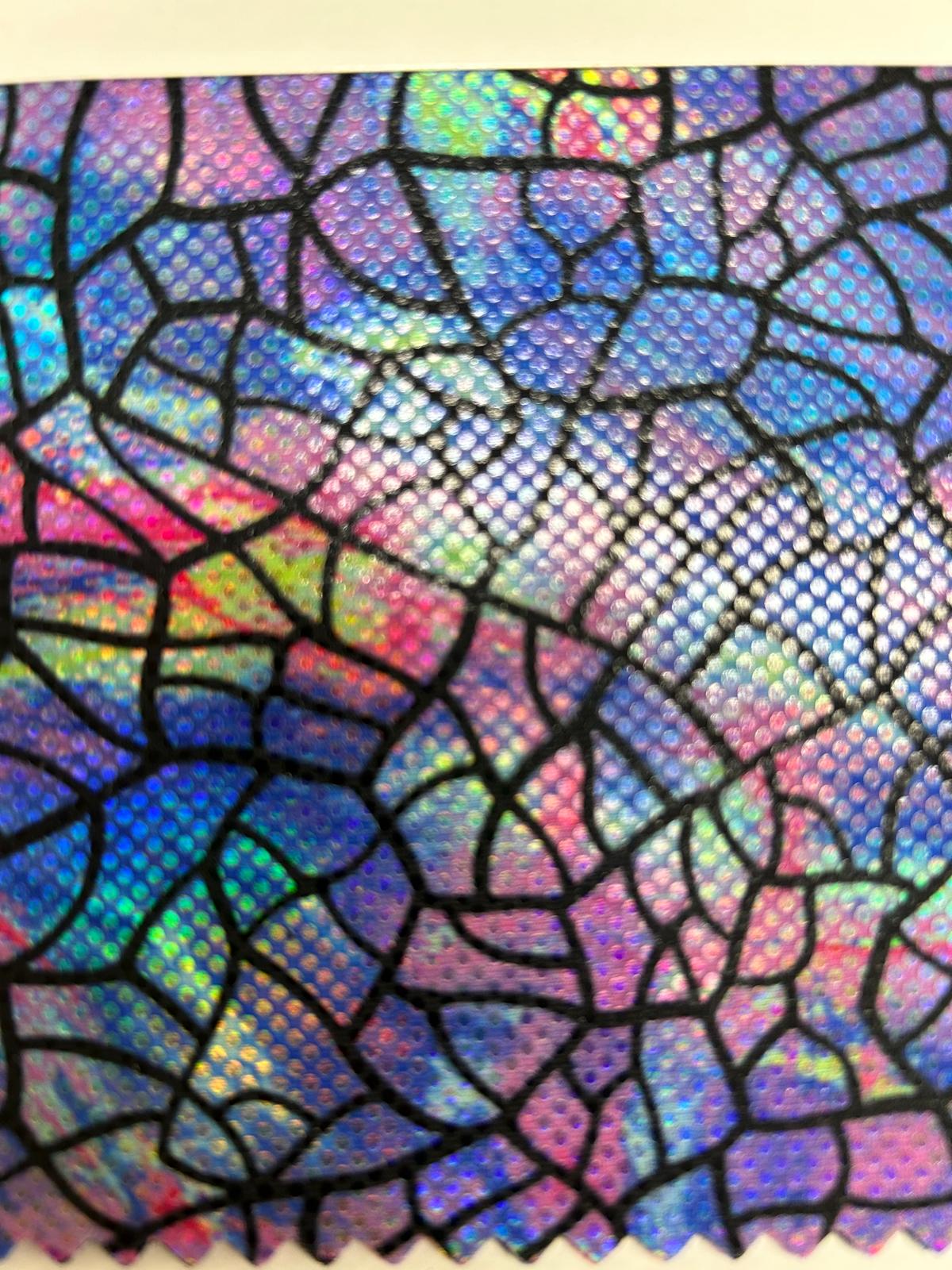 Printed Hologram Mystique Lycra
