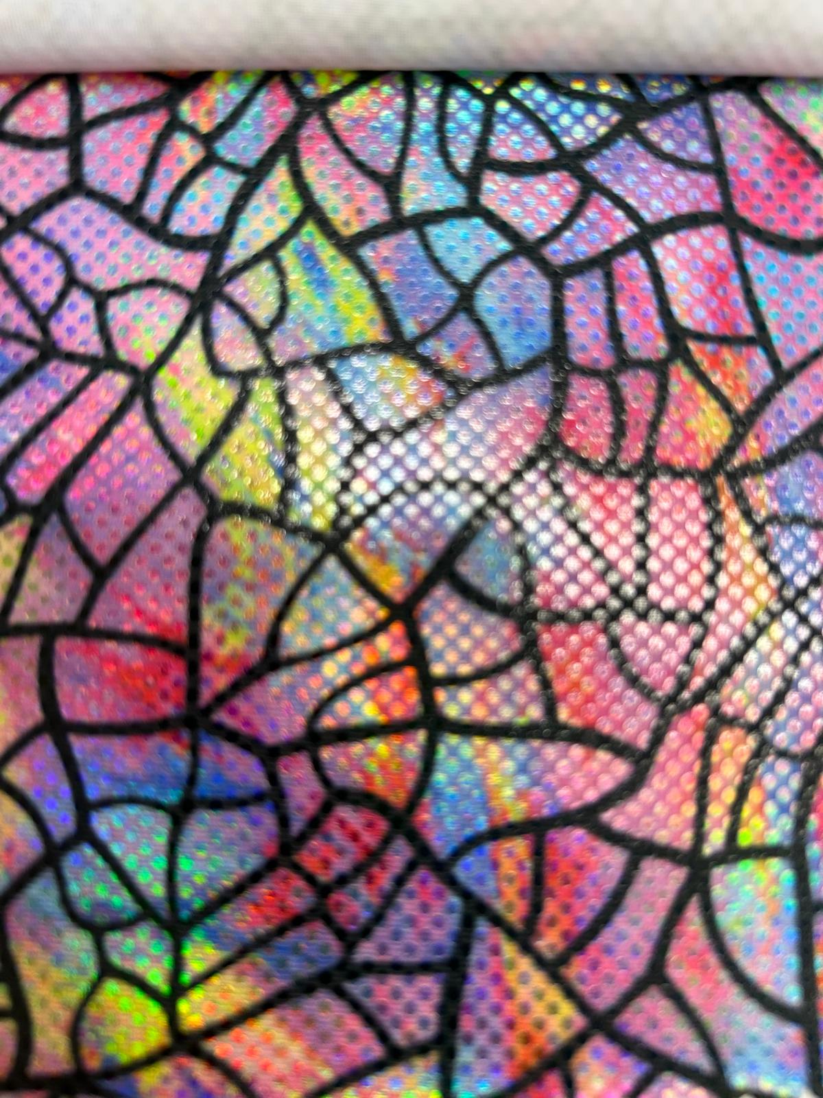 Printed Hologram Mystique Lycra