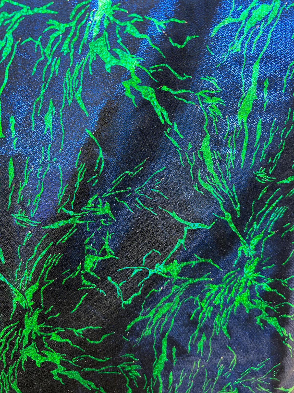 Printed Hologram Mystique Lycra