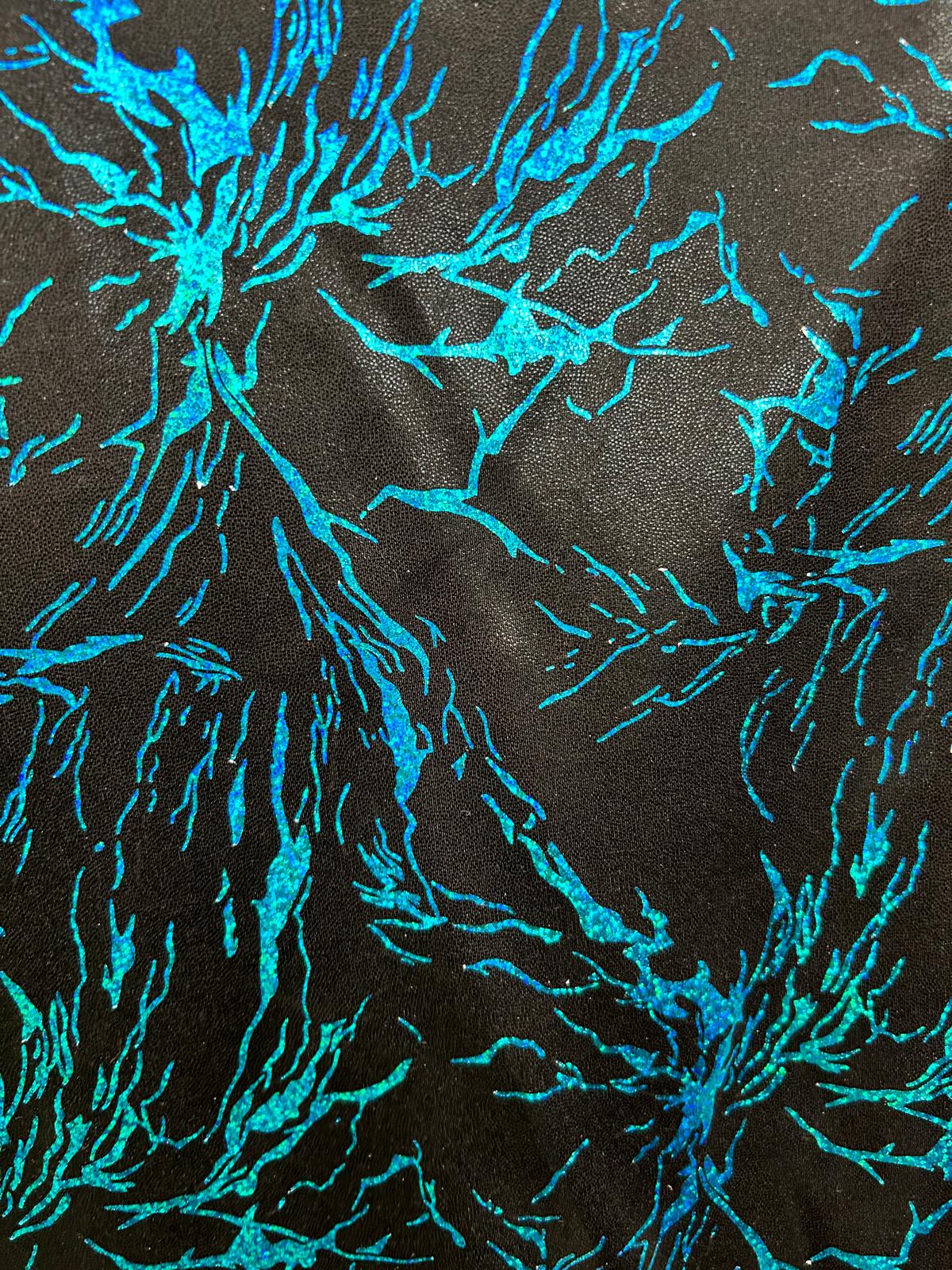 Printed Hologram Mystique Lycra