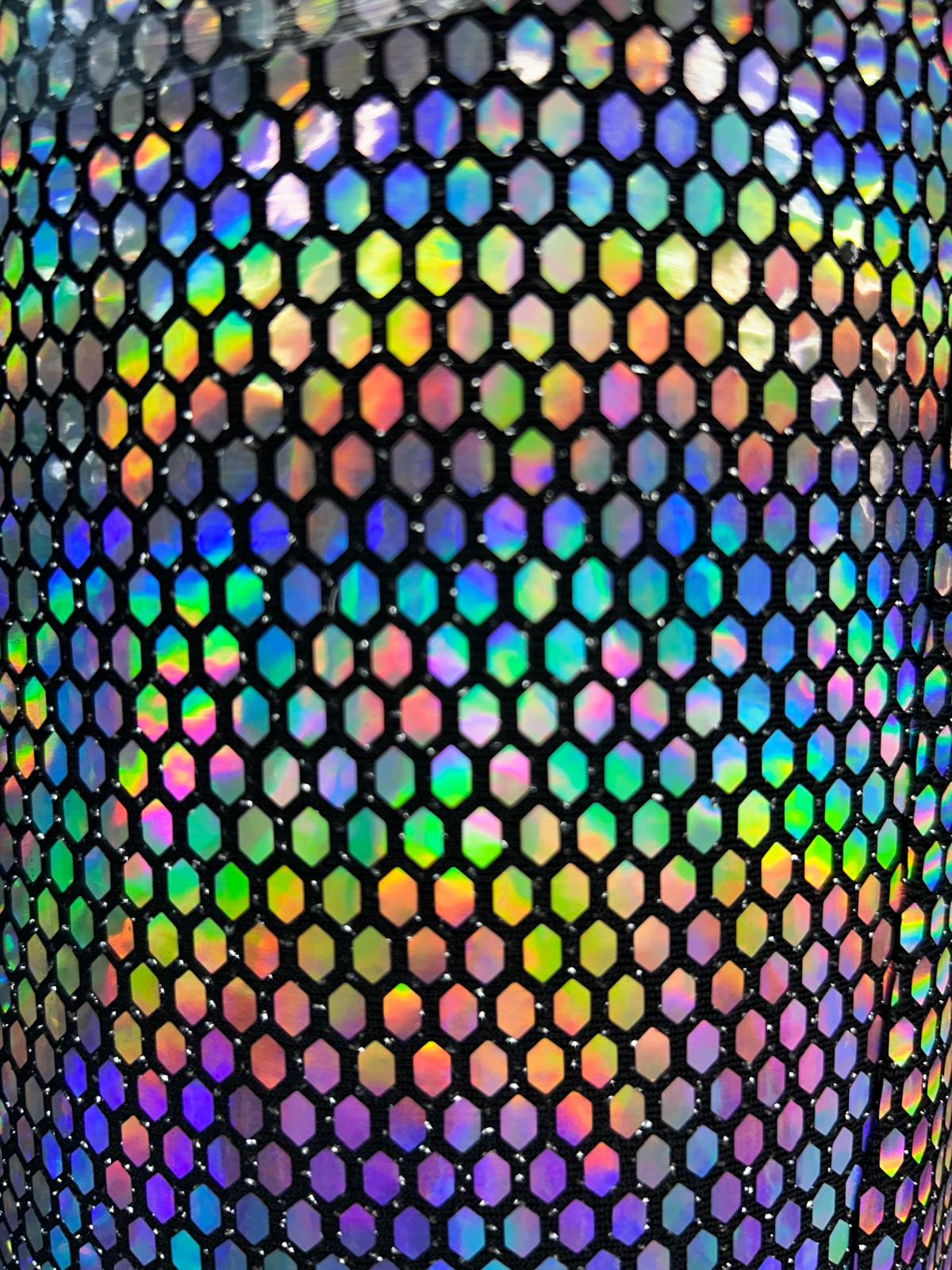 Hologram Hexagon Stretch