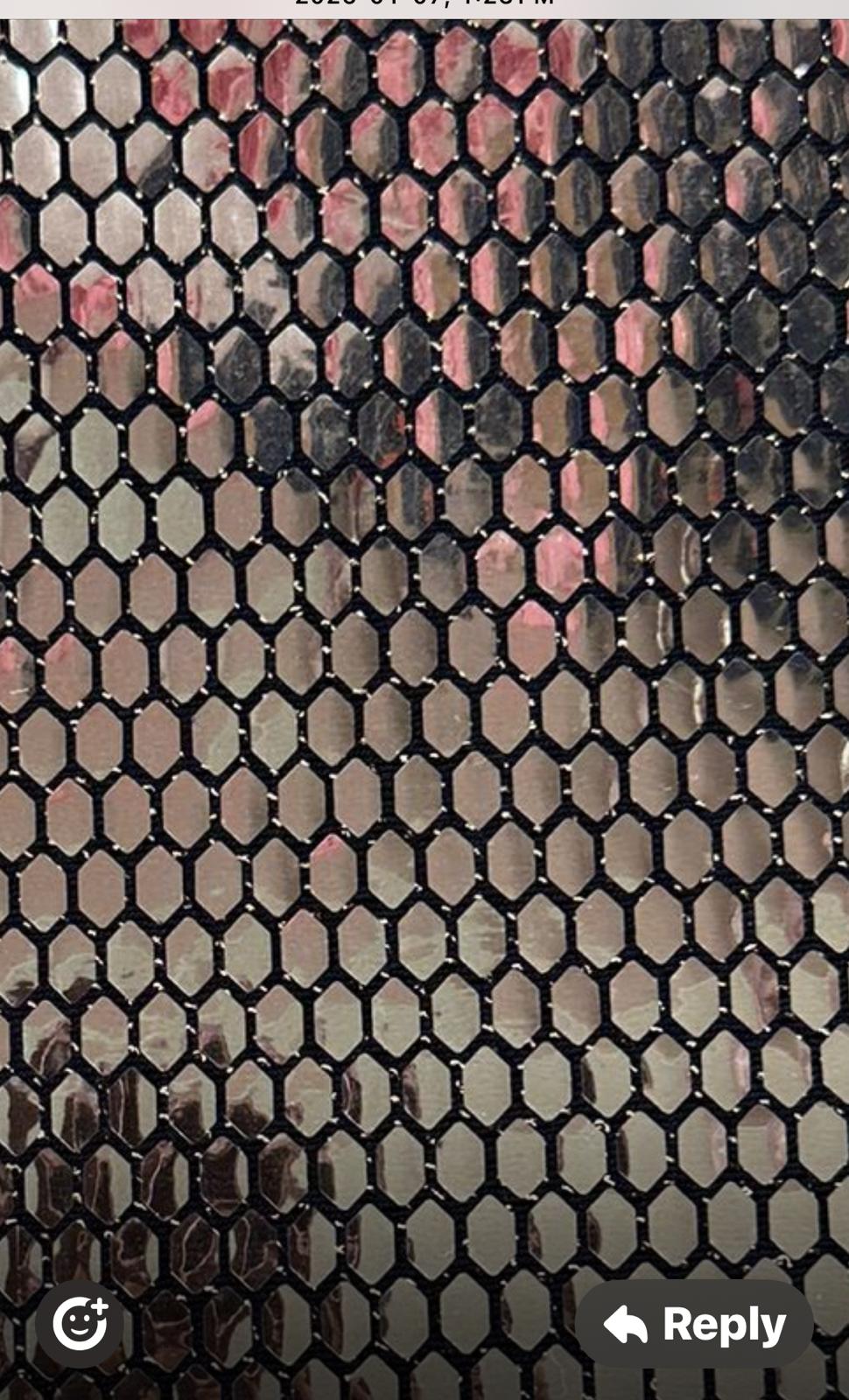 Hologram Hexagon Stretch