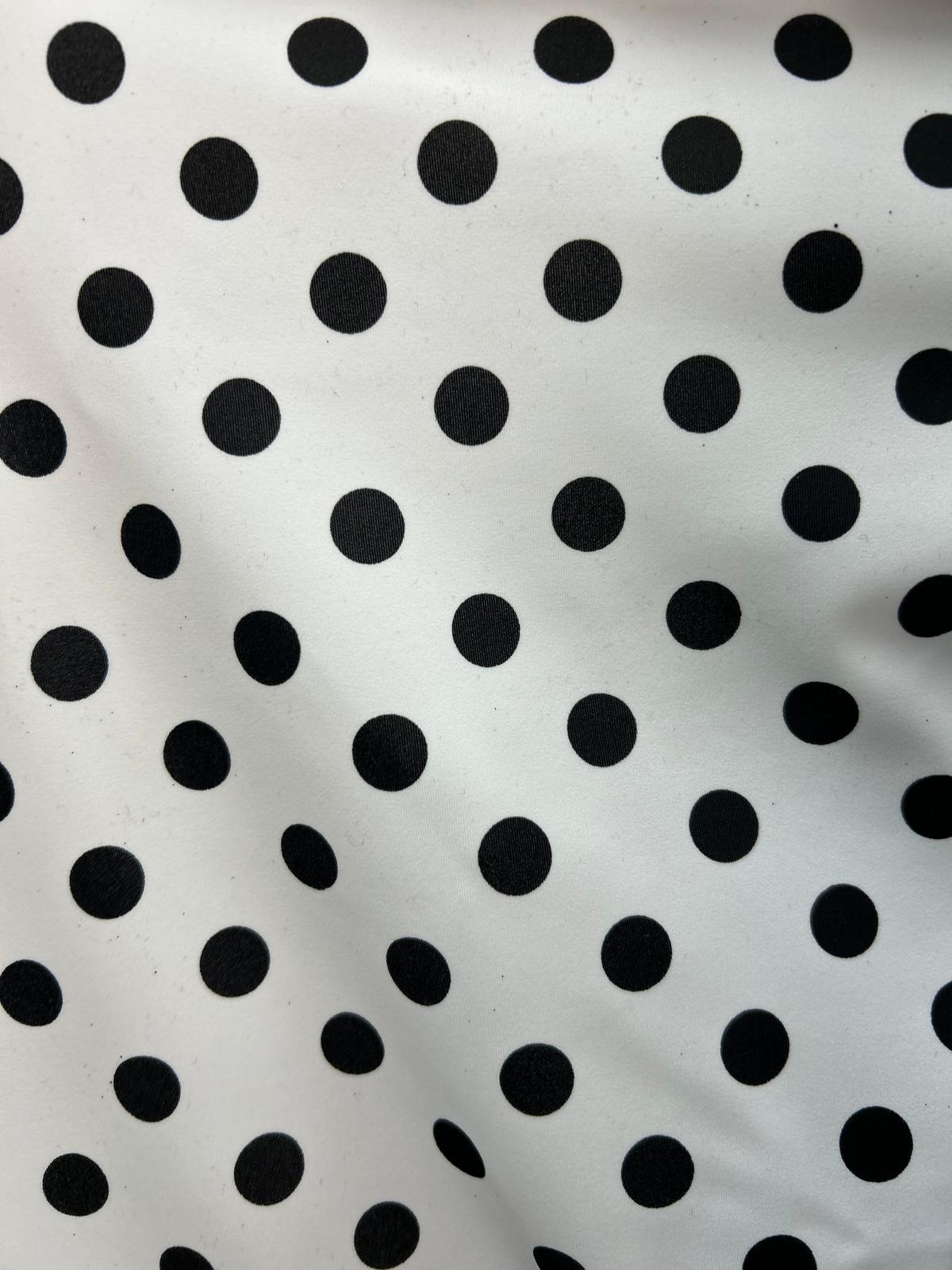 Polka-dot Lycra/Spandex