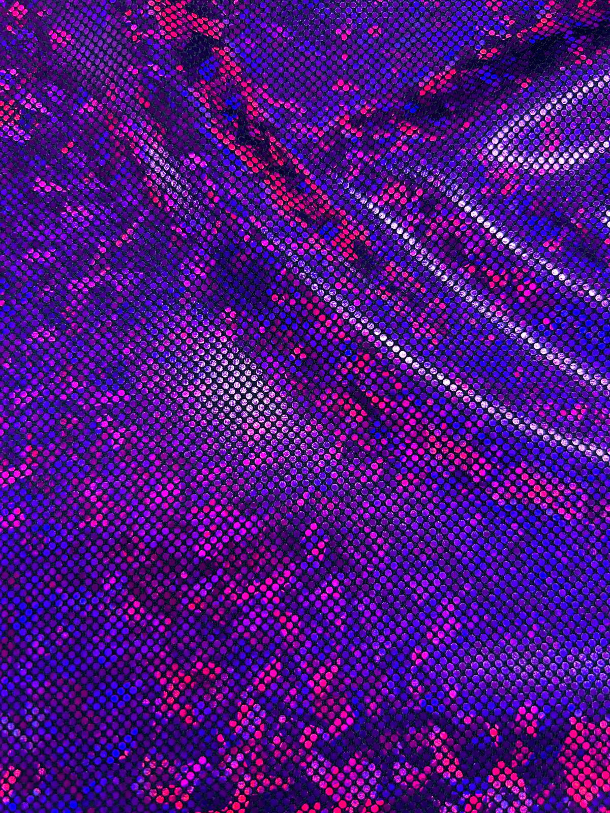 Hologram Mystique Lycra/Spandex