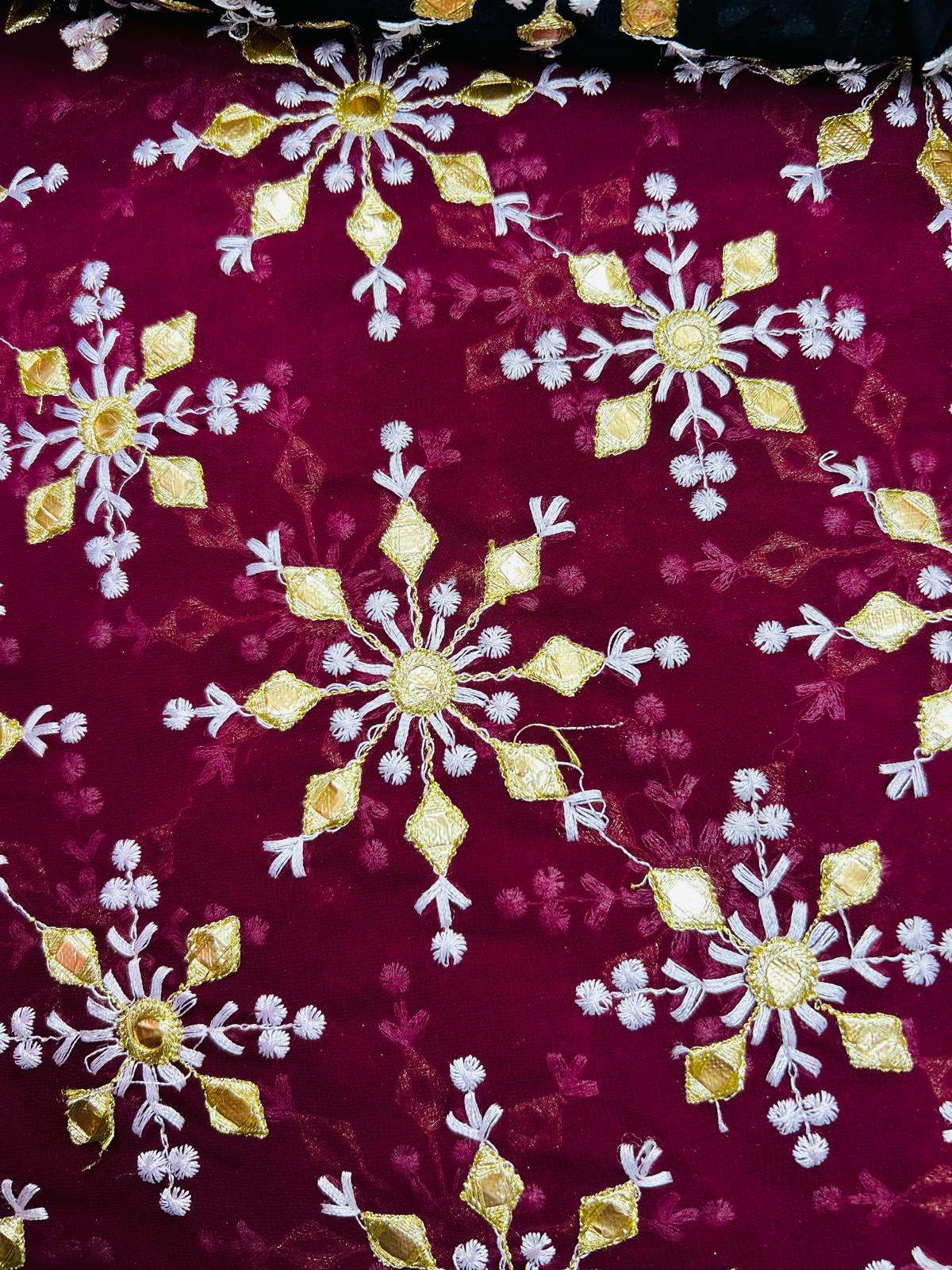Embroidered Fabrics