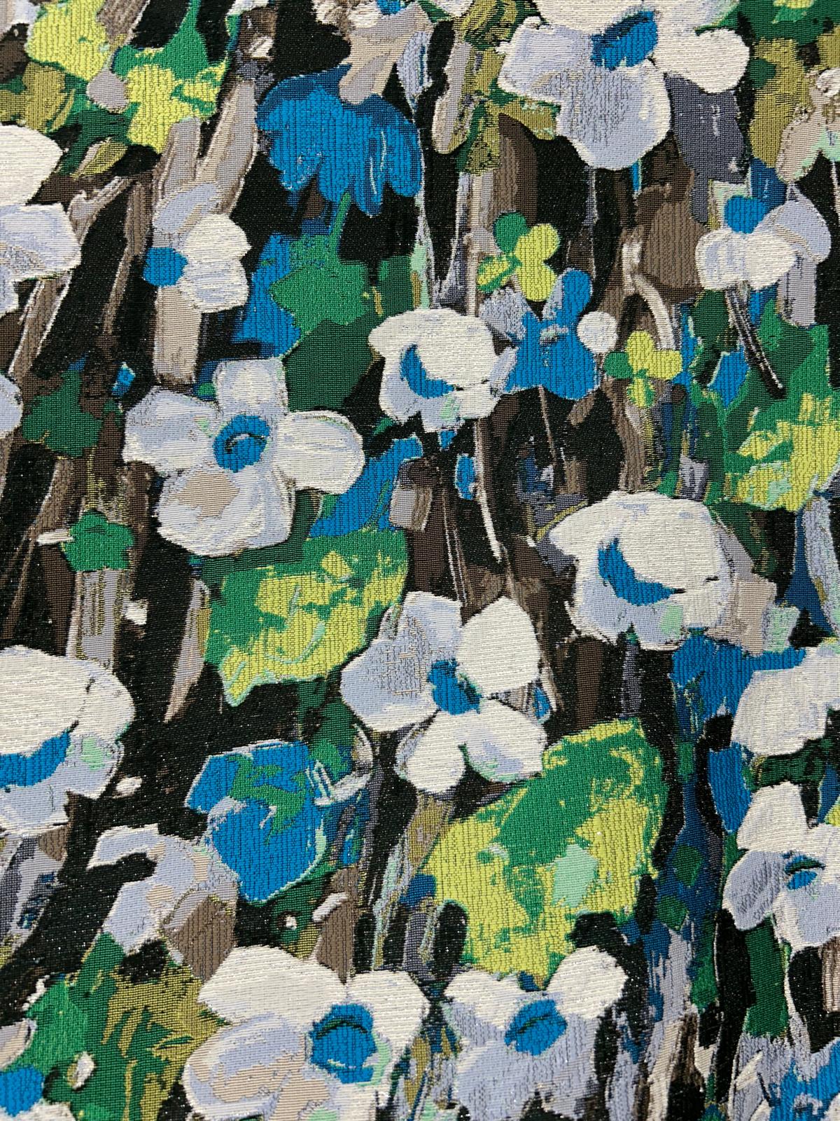 Printed Jacquard/ Brocade