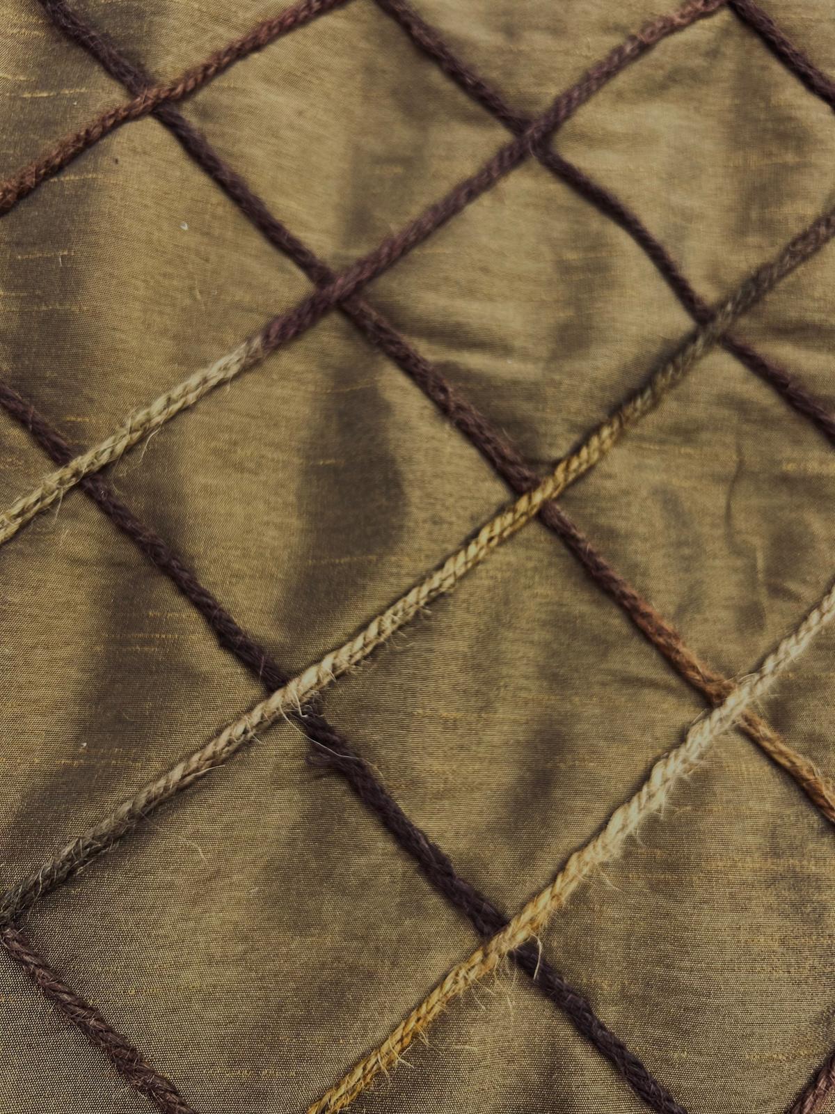 Embroidered Taffeta
