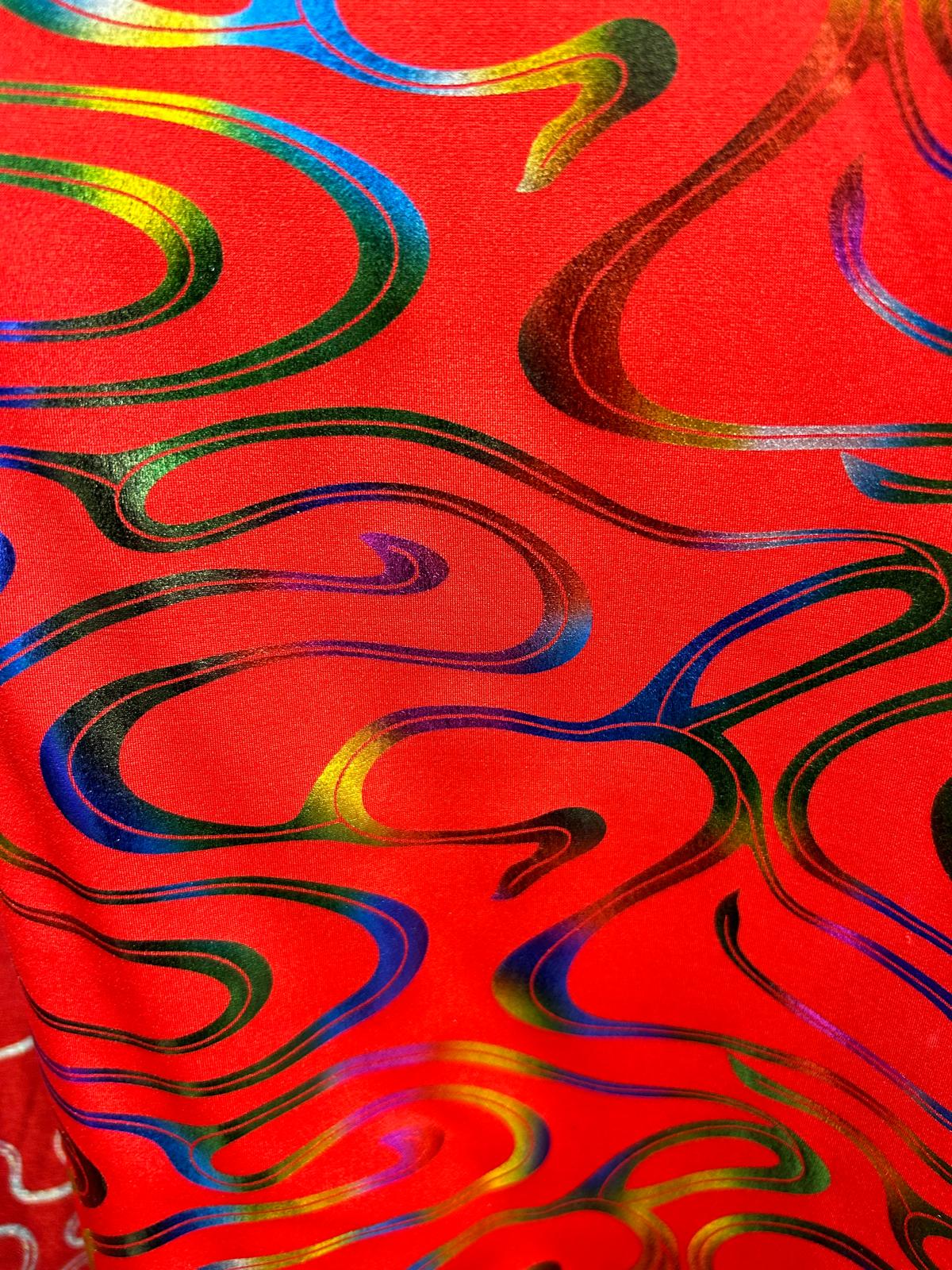 Printed Mystic Lycra/Spandex