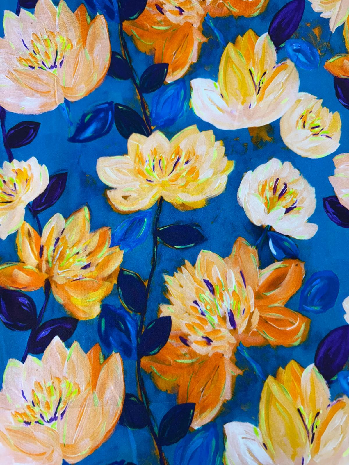 Printed Rayon Twill
