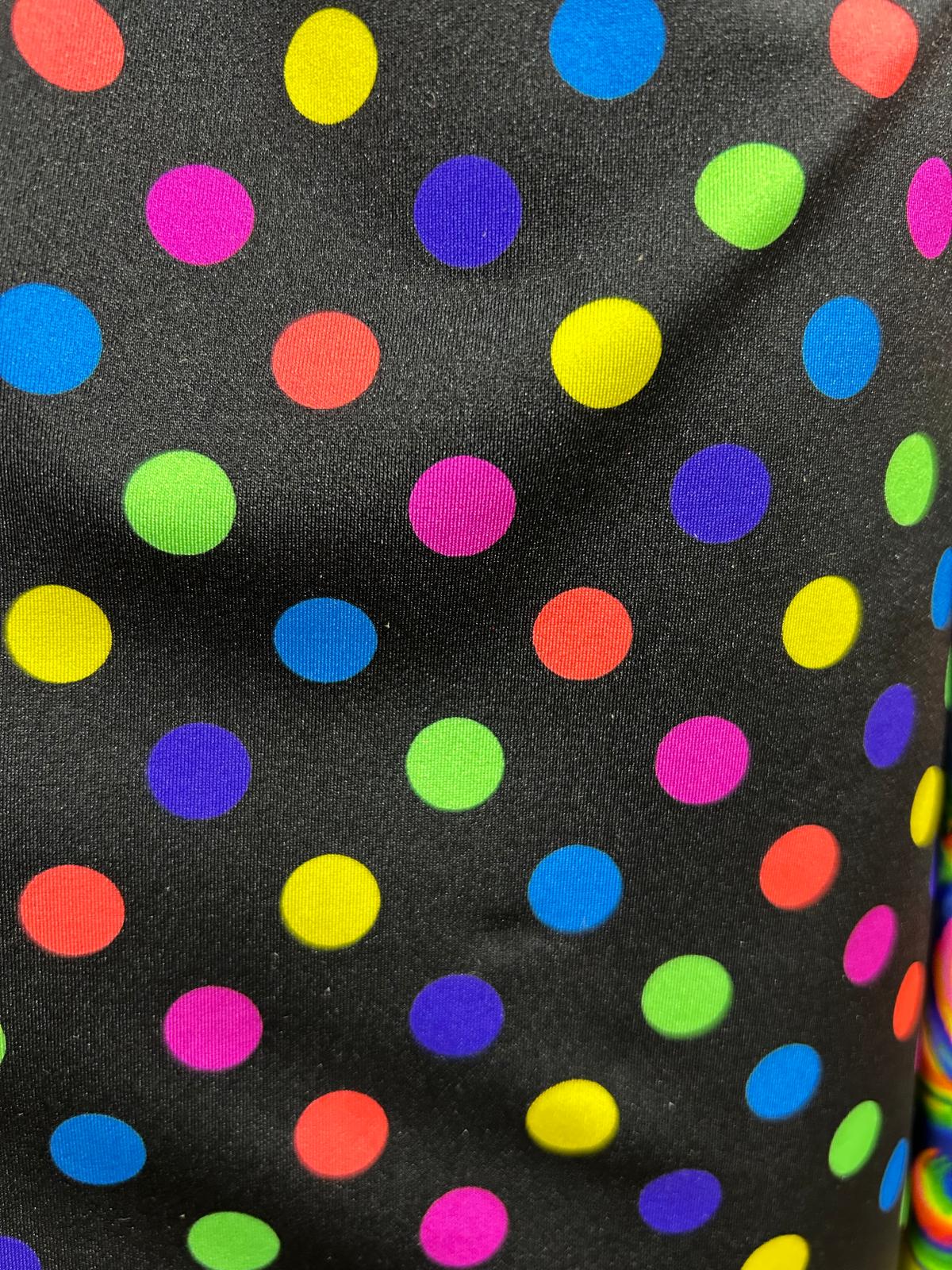Polka-dot Lycra/Spandex