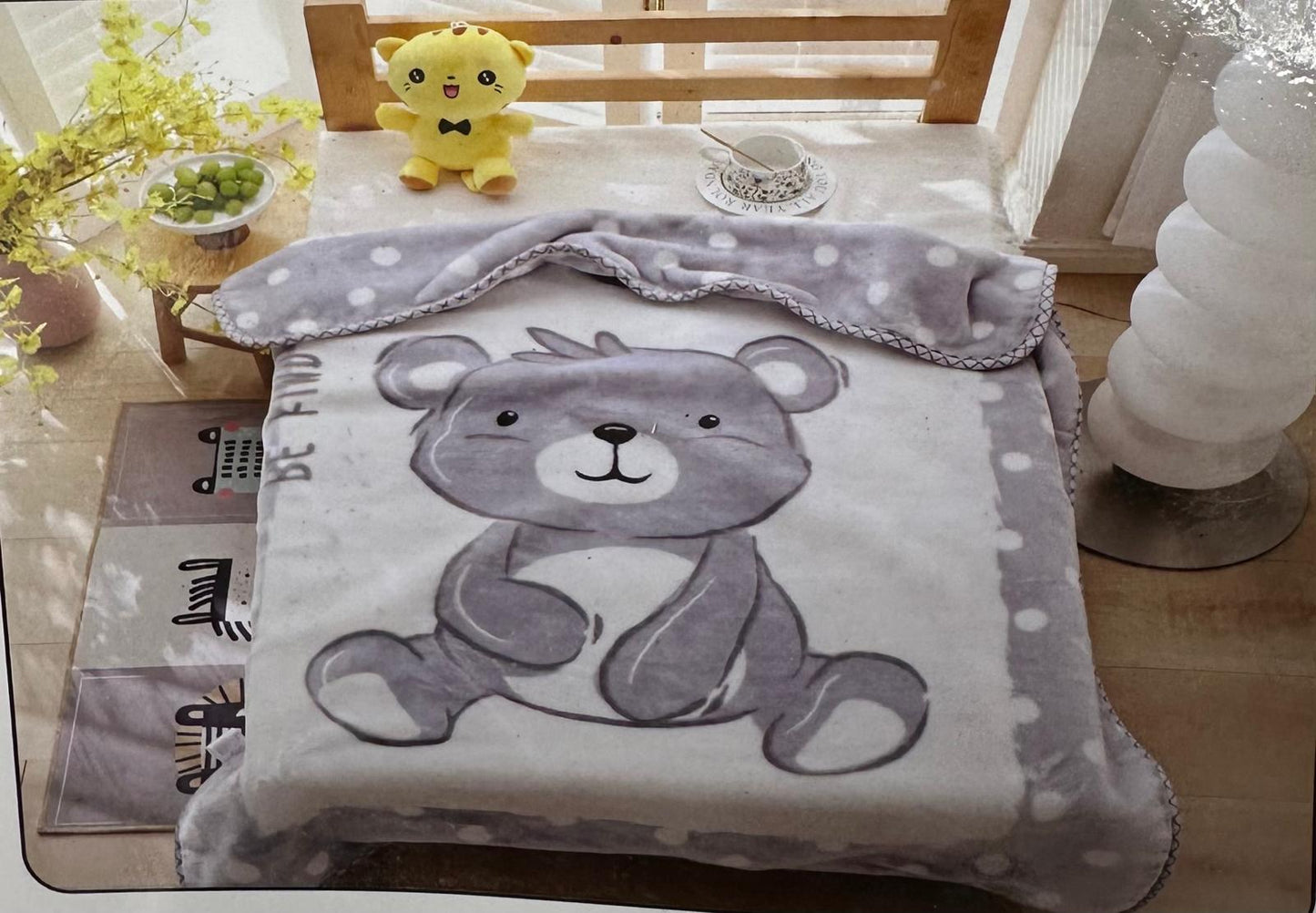 Baby Mink Blankets - 2 Ply Reversible (Baby Size)