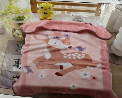 Baby Mink Blankets - 2 Ply Reversible (Baby Size)