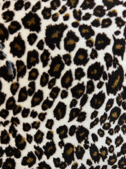 Animal Print Stretch Velvet