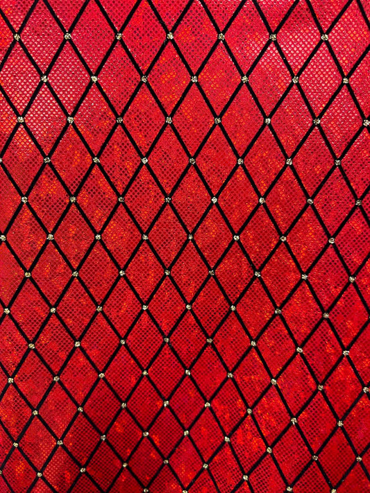 Diamond Design Lycra/Spandex