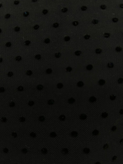 Polka-Dot Stretch Mesh