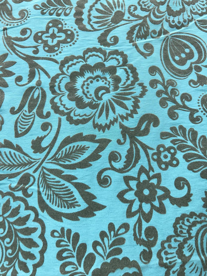 Flock Taffeta Damask