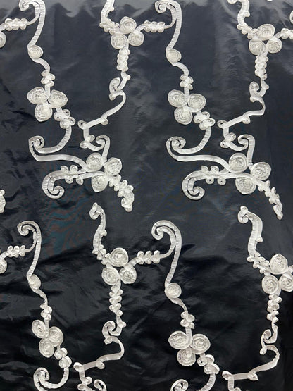 Ribbon Work Taffeta