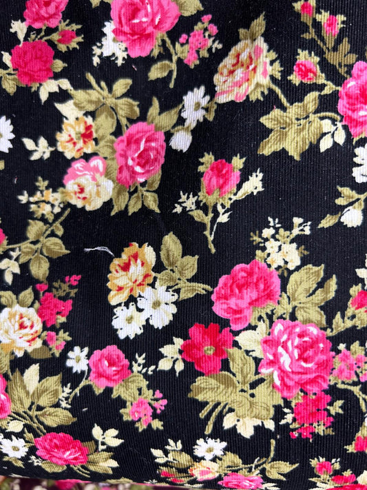 Floral Corduroy