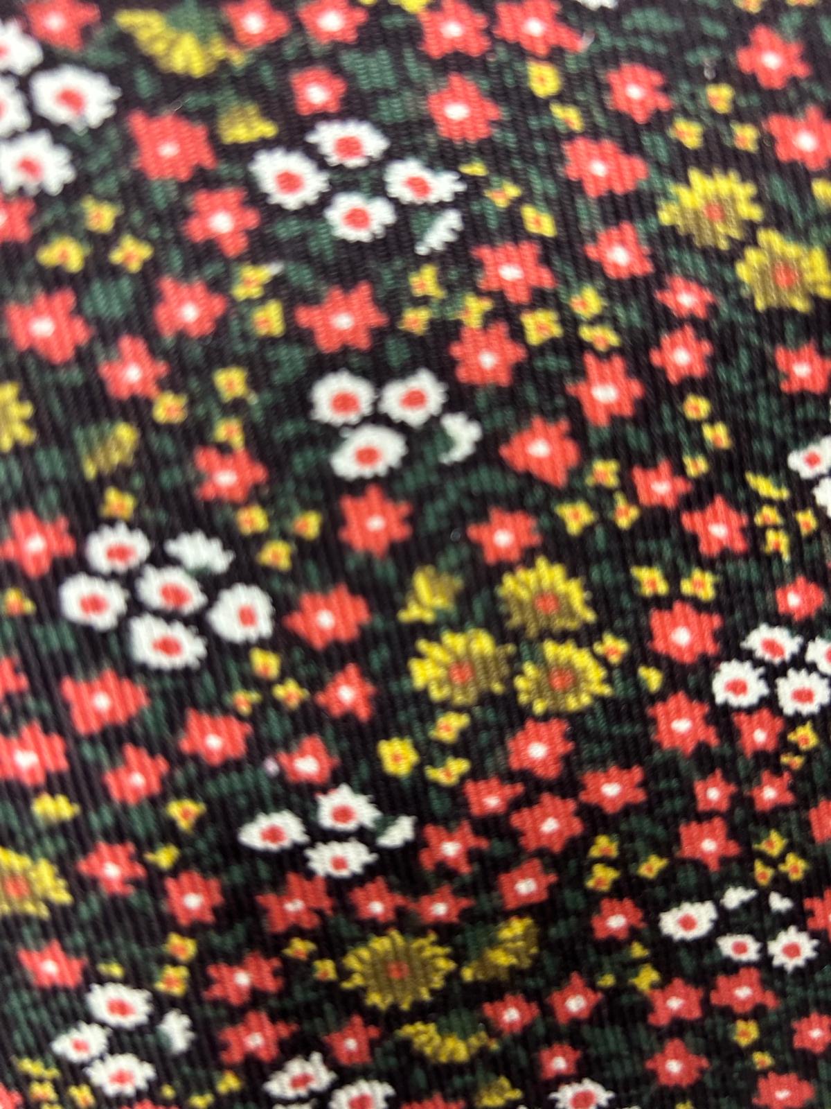 Floral Corduroy