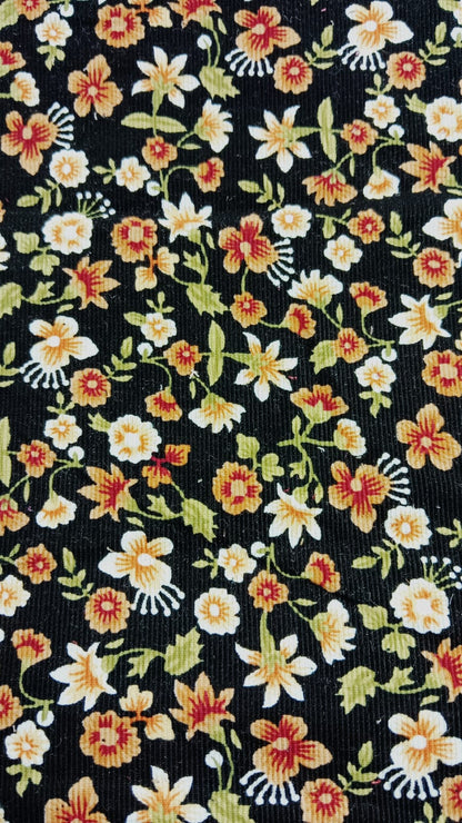 Floral Corduroy