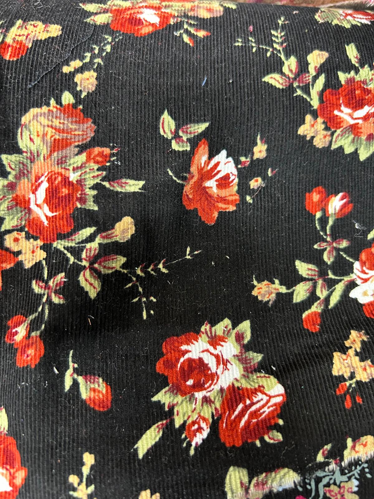 Floral Corduroy