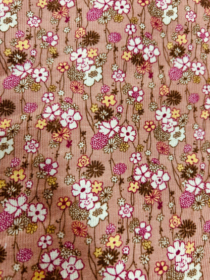 Floral Corduroy