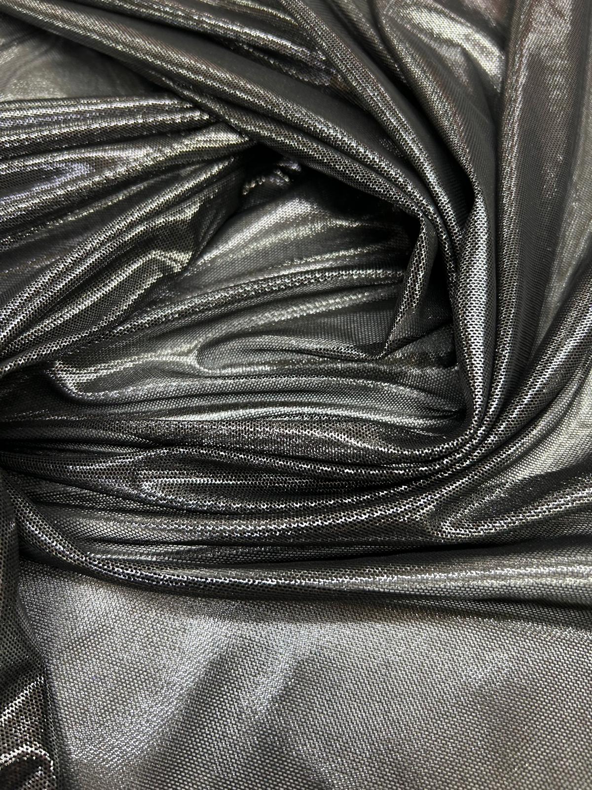 Shiny Stretch mesh