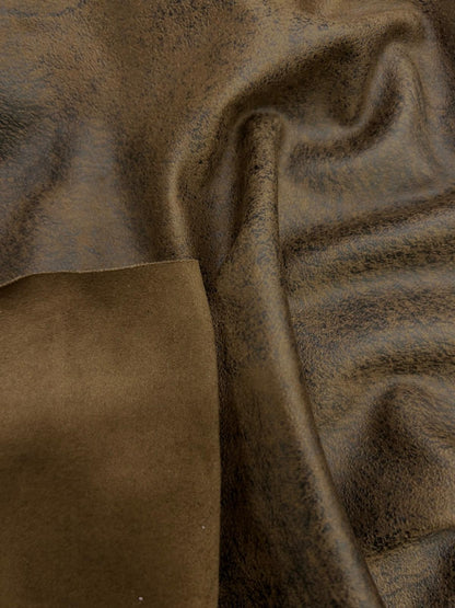 Distress Stretch Suede