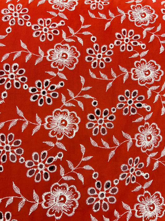 Eyelet Cotton Fabric