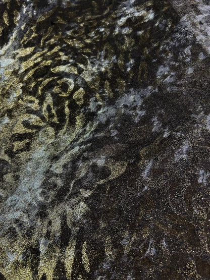 Animal Print Stretch Velvet
