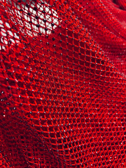 Mesh With Rineston