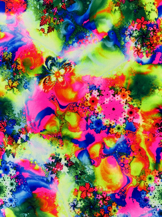 Printed Lycra/Spandex