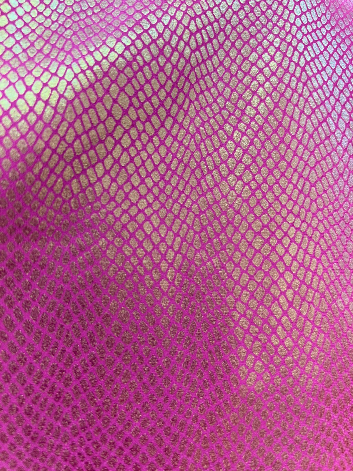 Holographic foil Lycra/Spandex