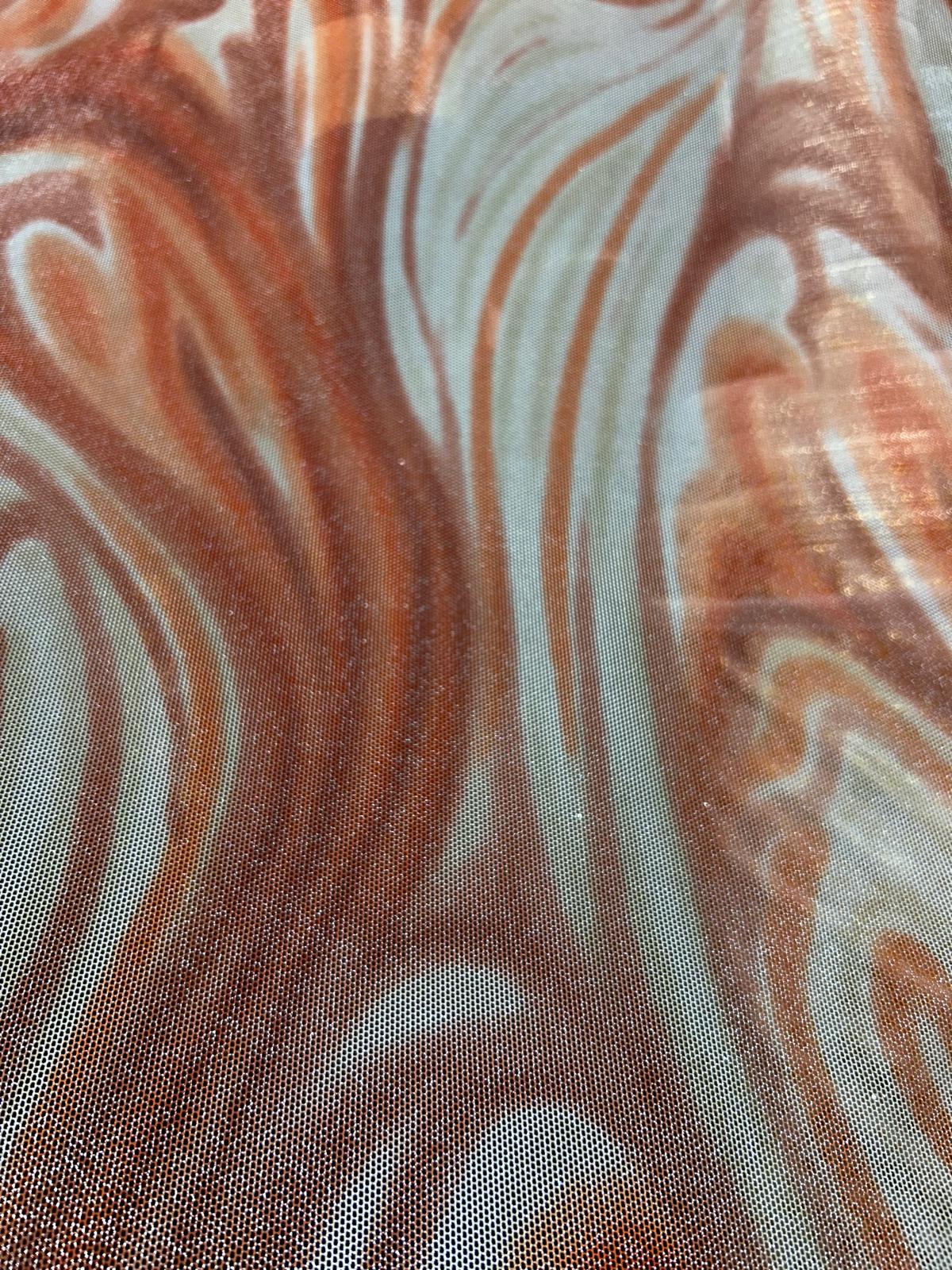 Printed Stretch Mesh/Spandex