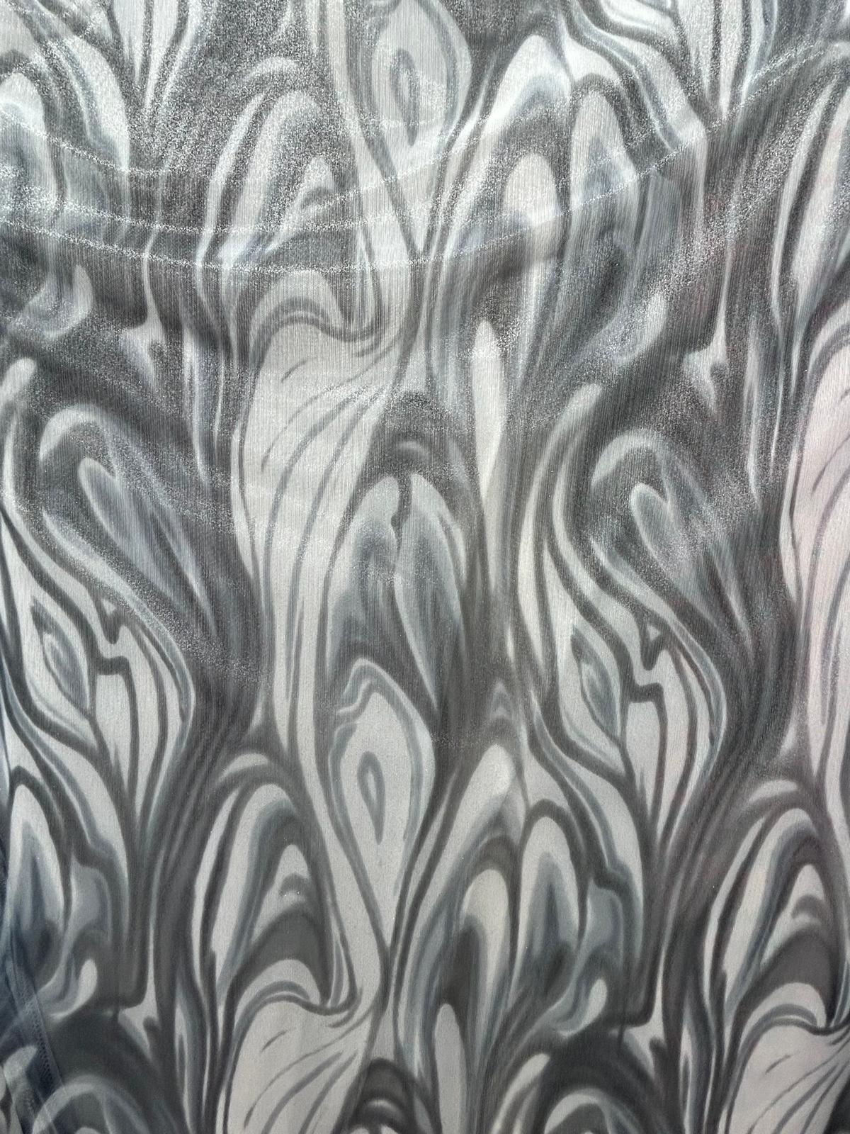 Printed Stretch Mesh/Spandex