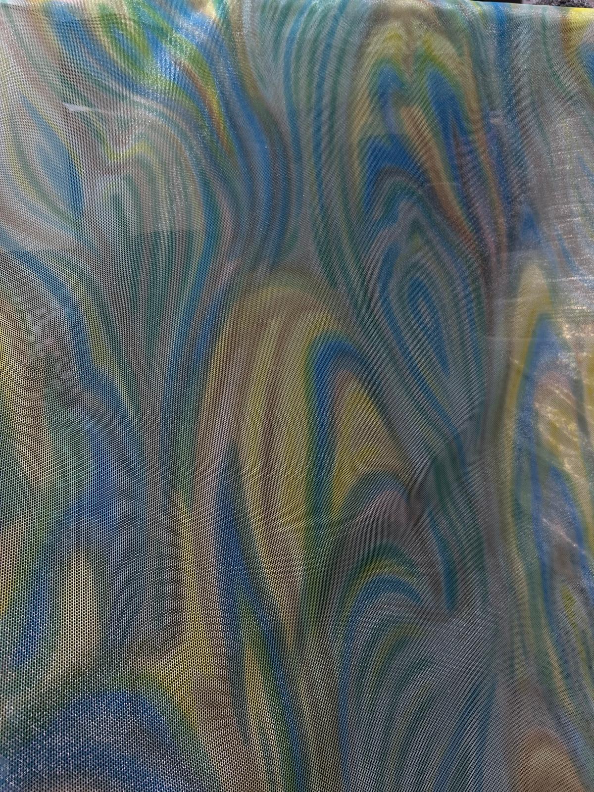 Printed Stretch Mesh/Spandex