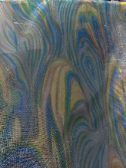 Printed Stretch Mesh/Spandex