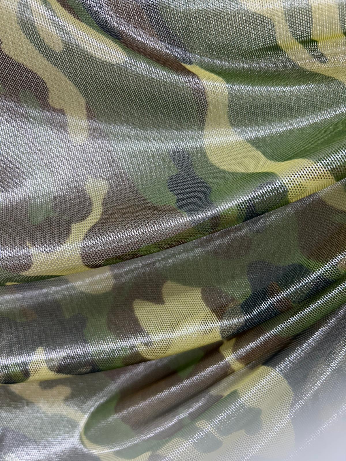 Printed Stretch Mesh/Spandex