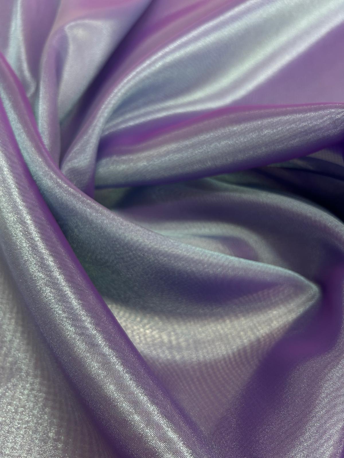 Crystal & Irridescent organza
