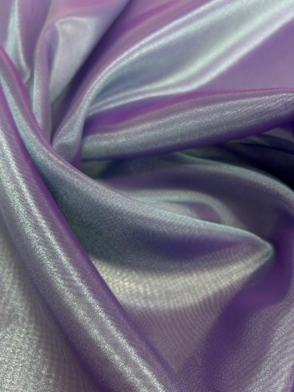 Crystal & Irridescent organza