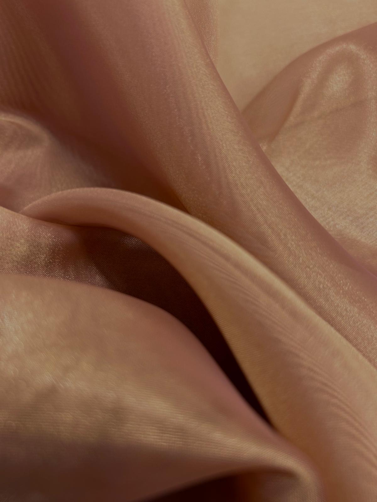 Crystal & Irridescent organza